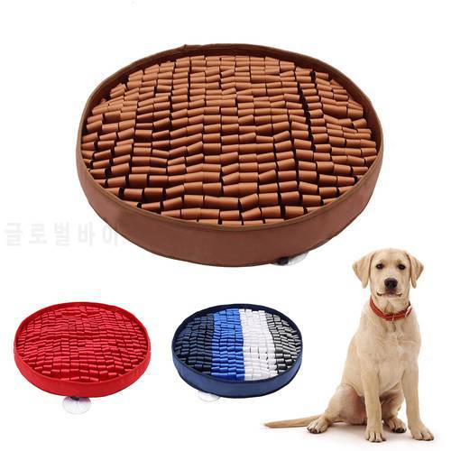 Dog Snuffle Mat Pet Sniffing Training Blanket Detachable Fleece Pads Dog Mat Relieve Stress Nosework Feeding Toy Pet Nose Pad