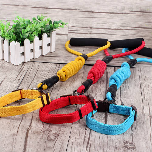 Fashion Dog Supplies Collar Chest And Back Traction Rope A Variety Of Colors Good Quality Light Weight Does Not Hurt Hands