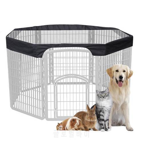 Dog Cage Cover Pet Dog Tent Cover Breathable Silver Coated Sunshade Cover Waterproof Indoor Outdoor Dog Crate Cover