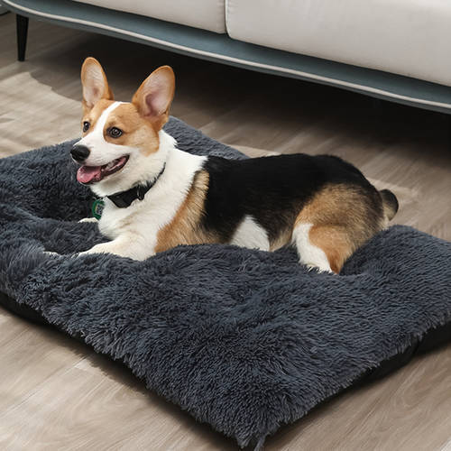Dogs Bed Comfortable Fleece Pet Blanket Pet Nest Multi-color Warm Sleeping For Puppy Dog&39s Sofa Sleep Pet Mat Pet Supplies