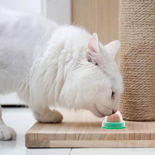 1/2PCS Catnip Sugar Solid Catnip Sugar Long Strong Pill Energy Ball Cat Nutrition Cream Licking Solid Candy Cats Accessories