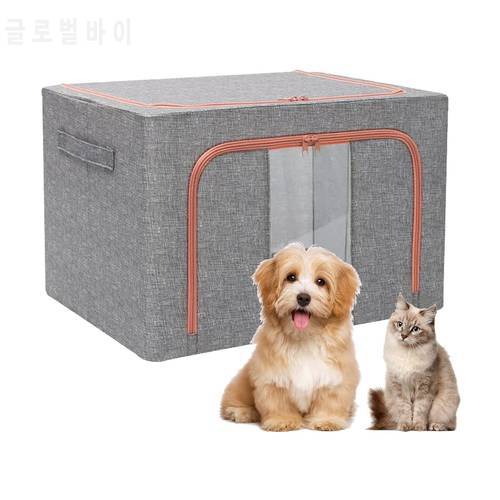 Pet Atomization Nest Cat Dog Oxygen Inhalation Machine Dedicated Folding Oxygen Tent ICU Cage Cough Breathing Medical Box