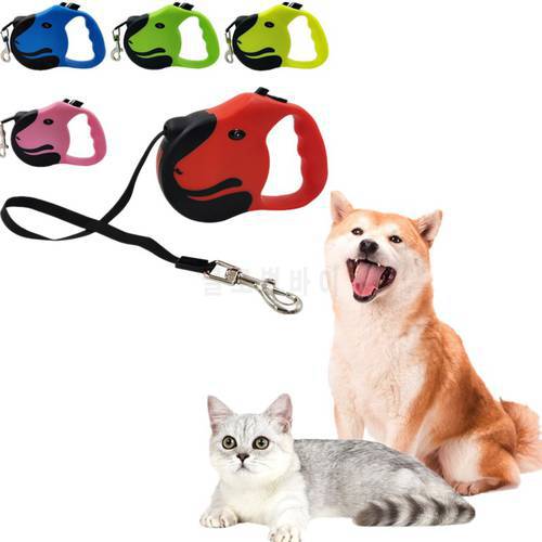 Pet Automatic Retractable Traction Rope Dog Walking Leash Retractable Dog Chain Pet Supplies Dog Accessories Cats Dogs Pet Leash