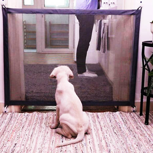 75*110cm Magic Gate Dog Gate Fence For Pets Gate Cage Doay Playpen Safety Enclosure Barriere Pour Chien Reja Perro Easy Set 3