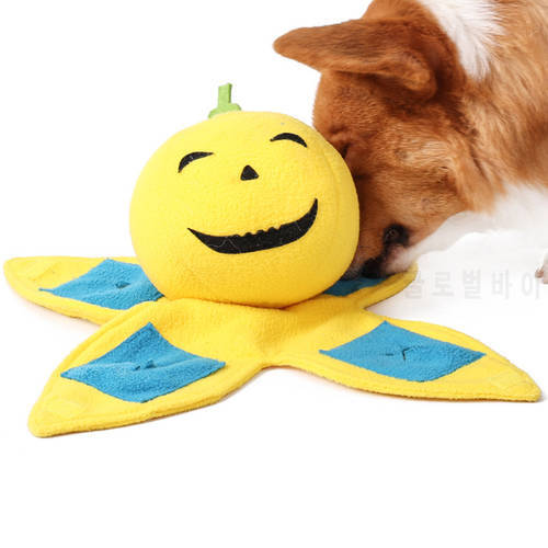 Plush Pet Dog Snuffle Toy Pet Interactive Puzzle Feeder Food Training Iq Dog Chew Toys Hiding Food Cute Activity Treat Game Toys