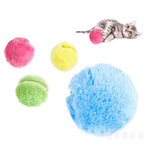 5pcs Pet Electric Toy Ball Magic Roller Ball Toy Automatic Roller Ball Dog Cat Pet Toy Pet Interactive Toys for Cats Kitten New