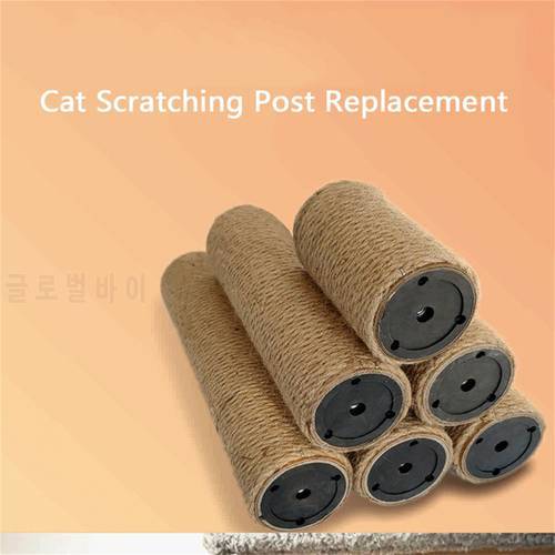 30cm Cat Scratching Post Solid Wood DIY Cat Climbing Frame Replacement Post Accessories Cat Tree shelf Kitten Toy Pet Furniture