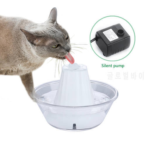 Pet Dog Cat Water Bowl Fountain Electric Automatic Water Feeder Dispenser Container For Dogs Cats Drink Auto Feeder Pet Supplies