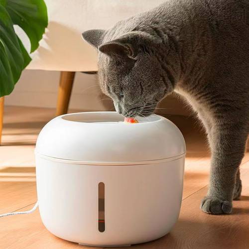 CRARIZ 2.5L Electric Cat Water Fountain Automatic Cat Feeder Loop Filter Drinking USB Charging Dog Drinking Bowl Pet Supplies