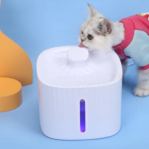 CRARIZ 3L Cat Fountain USB Powered Cat Water Dispenser Cat Feeder Drink Cotton Filter For Pet Mute Drinking Fountain Cat Drinker