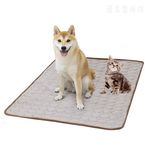 Pet Cooling Mat- No Need to Freeze Or Refrigerate This Cool Pet Pad - Keep Your Pet Cool, Use Indoors, Outdoors or in the Car