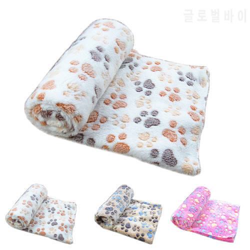 Hot Warm Pet Fleece Blanket Bed Mat Pad Cover Cushion For Dog Cat Puppy Animal