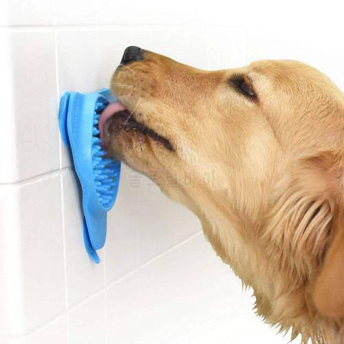 2022 New Pet Dog Feeding Slow Food Bowl Claw-shaped Dispensing Mat Feed Plate Silicone Dog Lick Pad Safe No-Toxic Training Plate