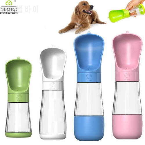 Dog Portable Water Bottle for Cat Puppy Drinking Outdoor Travel Pet Drinker Leakproof Dog Bowl Food Containers Pet Supplies