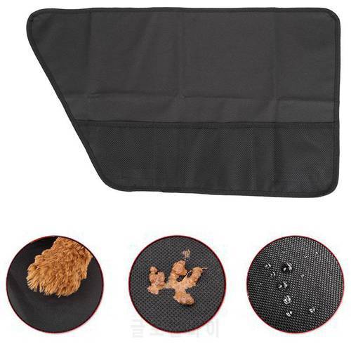 2pcs Pet Dog Car Door Cover Protector Waterproof Oxford cloth Protection Mats Non-slip Scratch Guard for Pets dog shipping