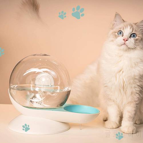 Snails Bubble Cat Water Fountain Automatic Pet Water Dispenser for Cats Dogs Large Capacity Cat Drinking Bowls Pet Supplies