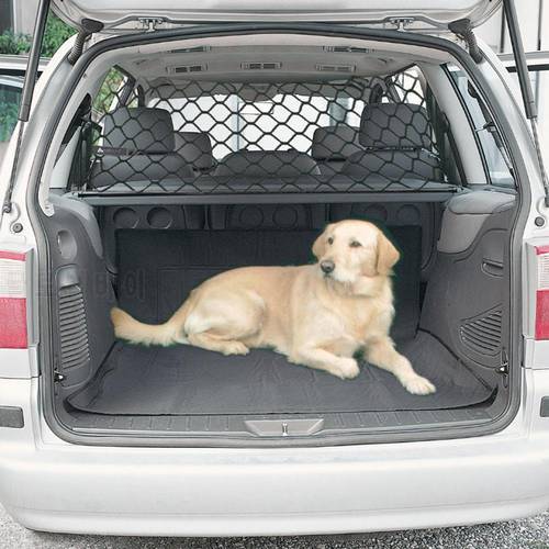 New Dog Protection Net Car Isolation Barrier Pet Barrier Net Trunk Safety Pet Net Vehicle Safety Mesh Pet Safe Supplies