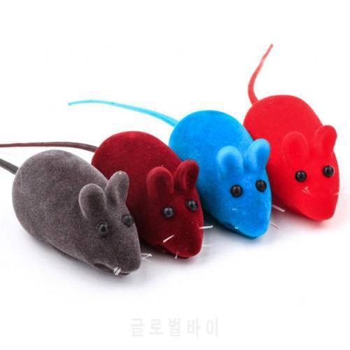 Funny Rabbit Fur False Mouse Pet Toys Mini Funny Playing Toys For Cats Kitten Pet Accessories 1pc