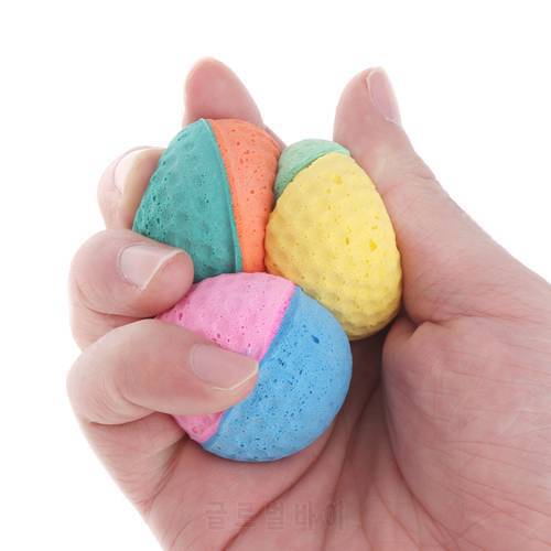 10PCS Colorful Pet Ball Interactive Toy Ball Chewing & Fetching Ball Toy for Small Medium Pet Dog Outdoor Training Play