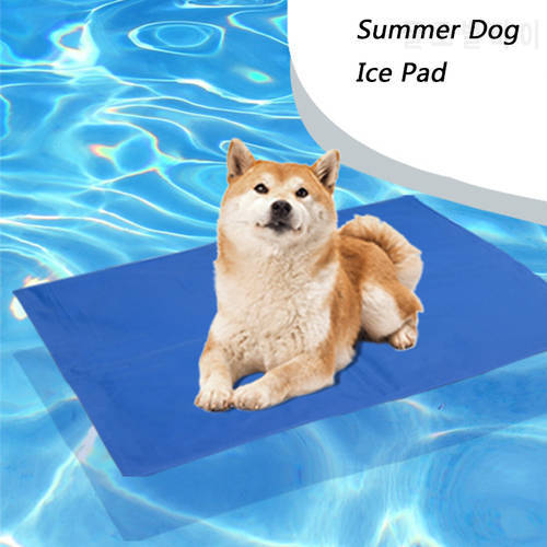 New Dog Cooling Mat Summer Pad Dogs Cat Ice Pads Washable Sofa Breathable Pet Dog Bed Pet Mat Dog Accessories
