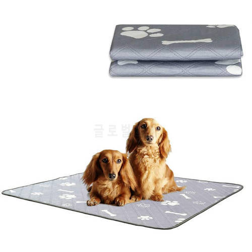 Washable Pet Dog Diaper Mat Breathable Dog Toilet Mat Cat Urine Pad Reusable Trainer Mat Medium Large Dogs Sleeping Bed Cushion