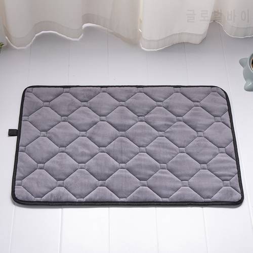 Dog Bed Thicken Puppy Training Pad Reusable Diapers for Dog Cat Pet Pee Pad Absorbable Pet Mat Washable Pet Mat Sleeping Bed