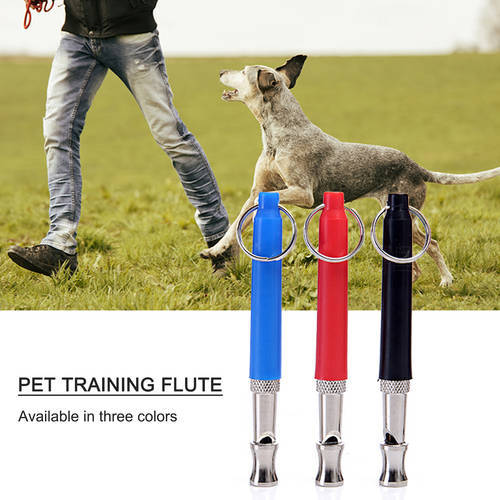 Dog Whistle Pet Training Flute Stop Barking Bark Control Ultrasonic Dog Training Whistle with Lanyard Pet Dog Training Supplies