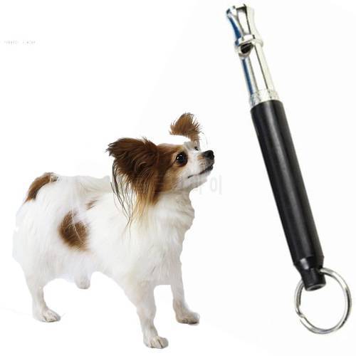 New Black Pet Dog Puppy Adjustable Ultrasonic Sound Training Obedience Whistle