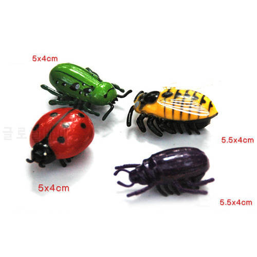 Mini Electric Pet Dog Cat Toy Interactive Cute Ladybird Beetle Animal Shape Cat Toys Walking Insect Cat Playing Supplies