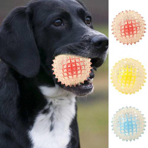 Simple Pet Bite Toy High Toughness Interactive Bite Resistant Dogs Chew Ball Toys