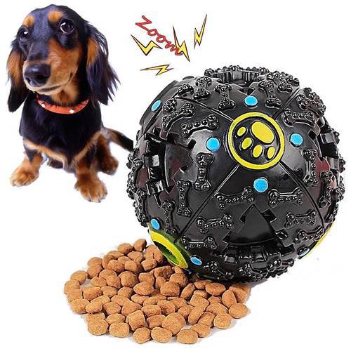 K40 Candy Color Squall Ball Pet Food Dropping Ball Pet Puzzle the Toy Dog Toy Sounding Toy Squeaky Ball round