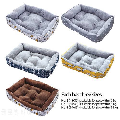 Cat Dog Beds Soft Pet Bedding Winter Warm Sleeping Bed House Nest for Small Medium Dogs Cat Cozy Dog House Nest