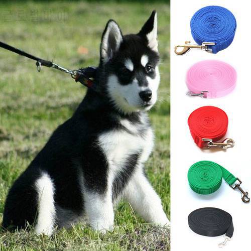 1.5/1.8/3/6/10/15/20M Dog Cats Nylon Leader Leash Automatic Flexible Puppy Traction Rope Pet Outdoor Security Training Harness