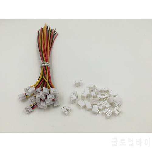 Hot Sale Factory Direct 5 SETS Mini Micro JST 2.0 PH 3-Pin Connector plug with Wires Cables 150MM