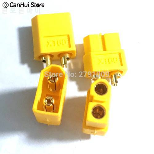 10pcs XT60 XT-60 Male Female Bullet Connectors Plugs For RC Lipo Battery (5 pair) Mode Electric Adjustable Plug Banana Gold Plat