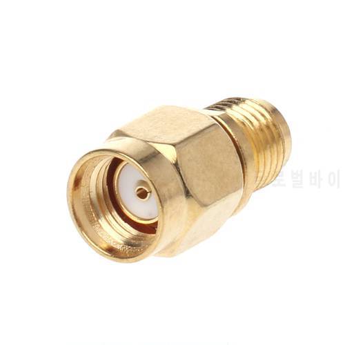 RP-SMA Male Plug To SMA Female Jack Straight RF Adapter Coaxial Connector Converter Aug.26