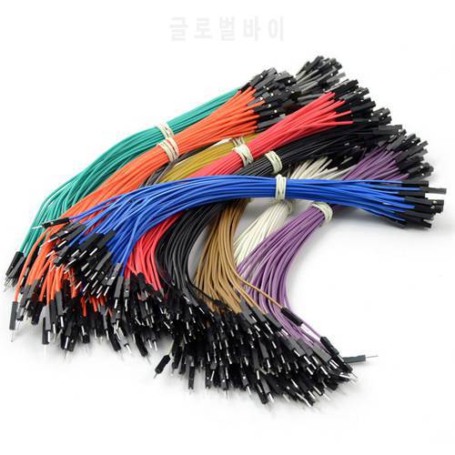 40Pcs 2.54MM 20CM Double-headed Female To Male Dupont Wire For Arduino Jumper Cable Random Color