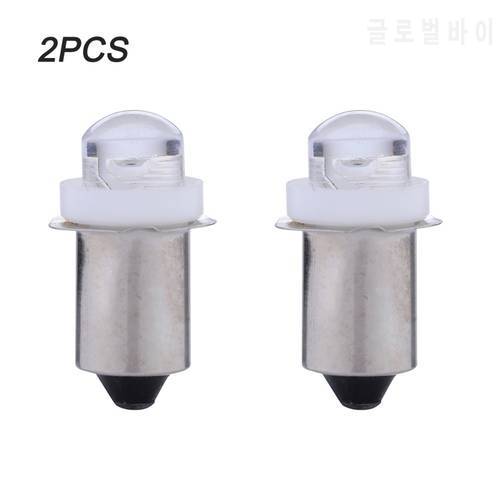 2PCS/LOT P13.5S PR2 E10 0.5W LED For Focus Flashlight Replacement Bulb Torches Work Light Lamp DC3V 5V 6V Pure White Bulb