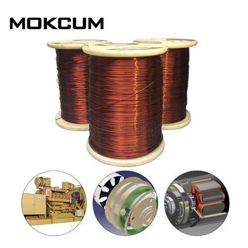 0.13mm 0.25mm 0.51mm 1mm 1.25mm copper wire Magnet Wire Enameled Copper Winding wire Coil Copper Wire Winding wire Weight 100g