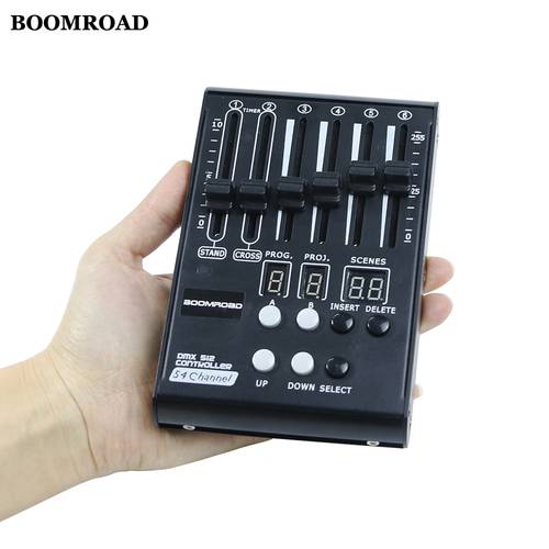 New Mini Stage Lighting Effect DJ Controller Disco Light Dmx Controller Led Stage Light 54ch DJ Console Powered By Power Bank