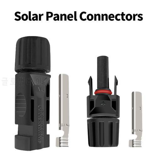 1Pair of Solar Connector Solar Solar Plug Cable Connectors (male and female) for Solar Panels and Photovoltaic Systems