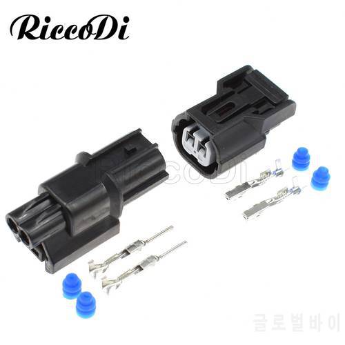 1-20 Sets 2 Pin Temperature Sensor Plug Sensor Light Wire Socket Connector 6188-0589 6189-0890 For Honda 91706-PLC-0030-H1