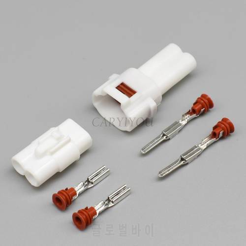 5 Sets Sumitomo MT090 2 Pin way Male female white waterproof auto Connector motorcycle plug 6187-2171 6180-2181