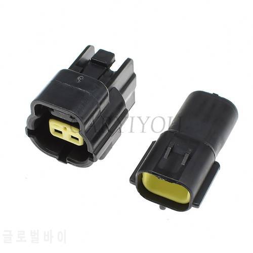 1 Set 2 Pin Way Female Male Waterproof Wire Connector Plug Car Auto Sealed Truck Denso Socket 174354-2 174352-2
