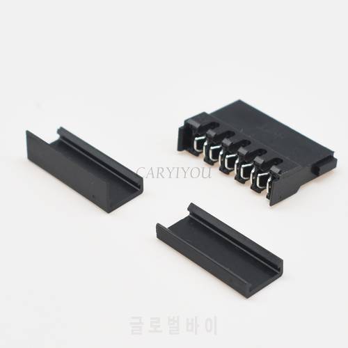 5 Sets Female SATA PC Computer ATX Hard Disk Power Connectors Plastic Shell With 180 Or 90 Degrees Cap Housing