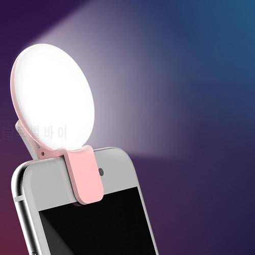 Universal Selfie LED Ring Flash Light Portable Mobile Phone 36 LEDS Beauty Lighting Night Darkness Selfie for Cell Phone Camera