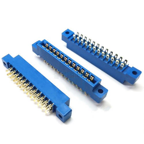 3PCS 805 Strip connector 3.96mm Pitch 12/16/20/24/30/36/44/56P/72 pin PCB Mount Card Edge Connector socket 16P 20P 30P 36P 44P