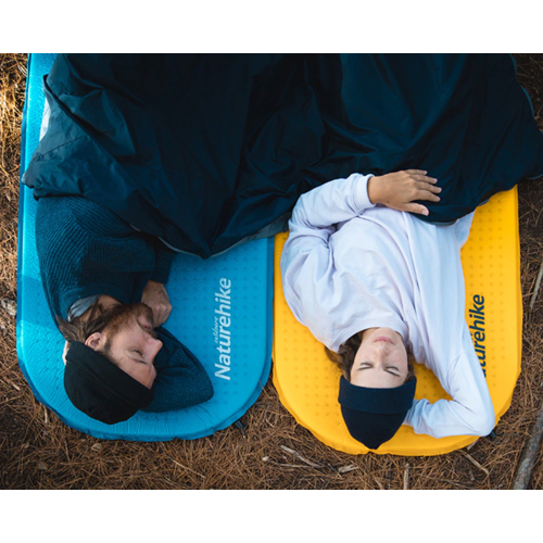 Naturehike 2019 New Self-inflating Camping Mat High Quality Sponge Camping Mattress Outdoor Hiking Lengthened Sleeping Pad