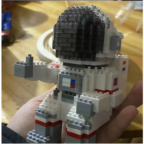 Astronaut Micro Diamond Bricks Model Space Station Series Spaceman Rocket Building Blocks DIY Educational Children&39s Toys Gift