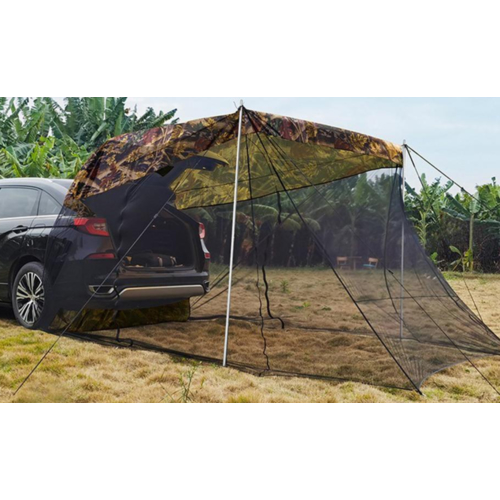 Car Rear Extension Sunshade Tent Vehicle Trunk Side Awning SUV Off-road Outdoor Canopy Camping Trunk Side Picnic Fishing Tent
